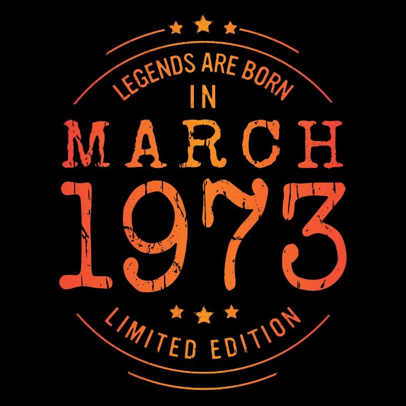 Anniversaire Mars 1973 Edition Limitée Millésime