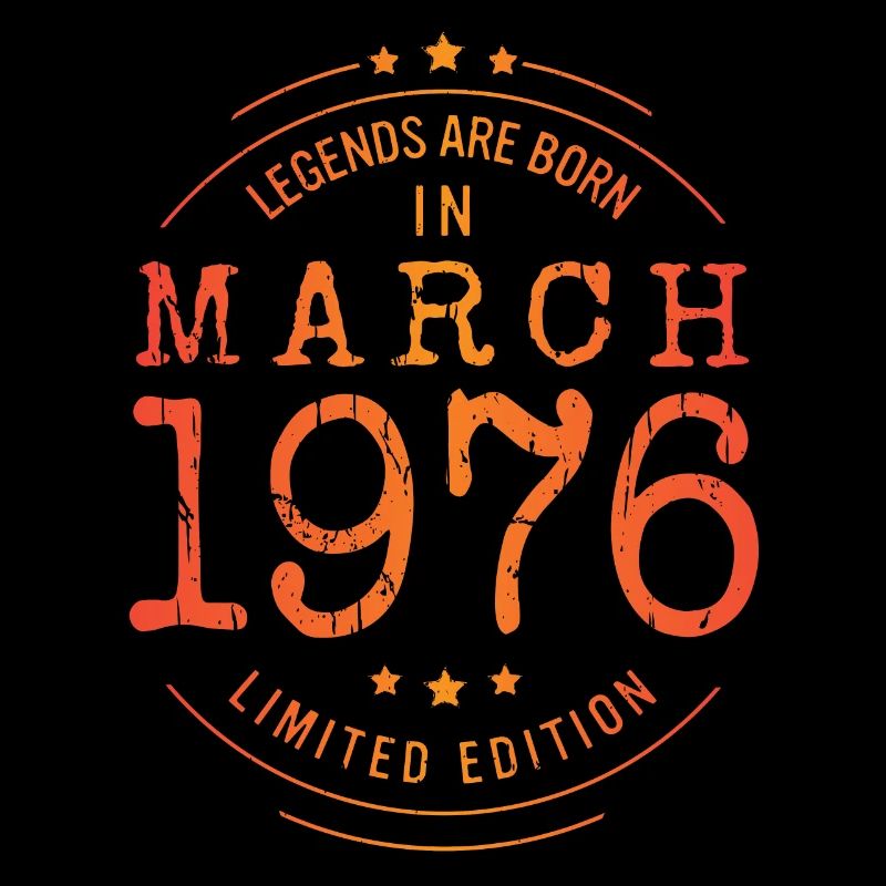 Anniversaire Mars 1976 Edition Limitée Millésime