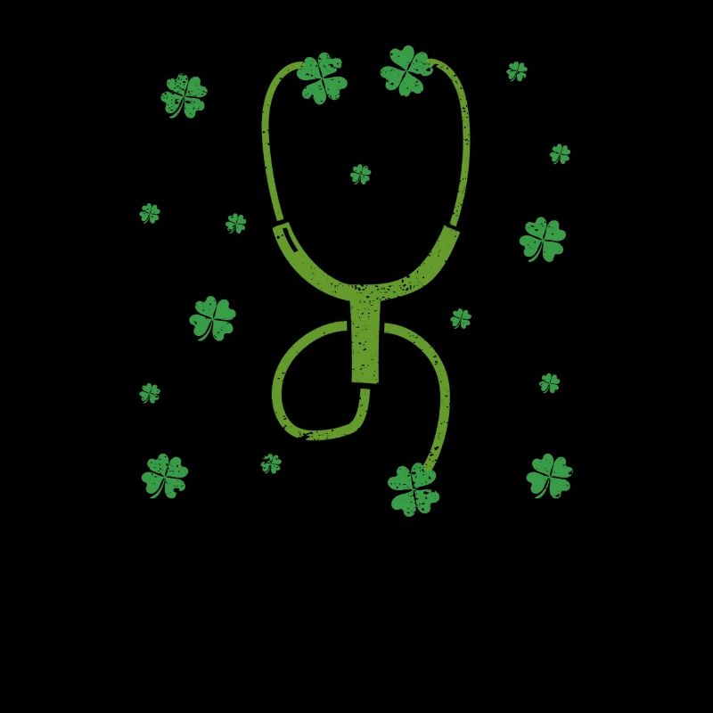 Trèfle Stéthoscope Trèfle Saint-Patrick Malade