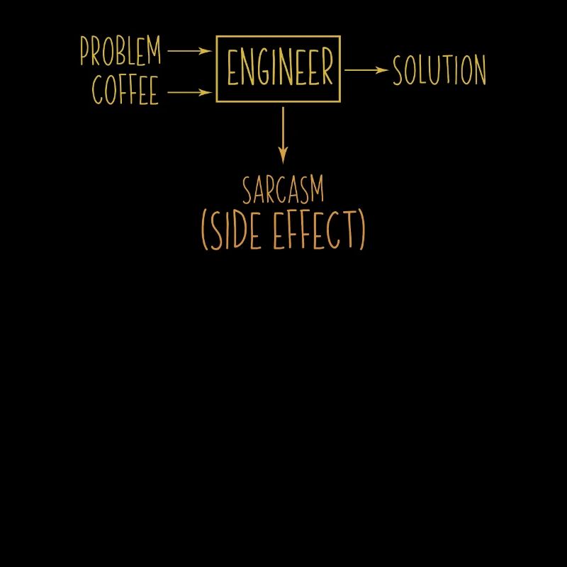 Engineer Problem Solution Sarcasm Side Effect Cool