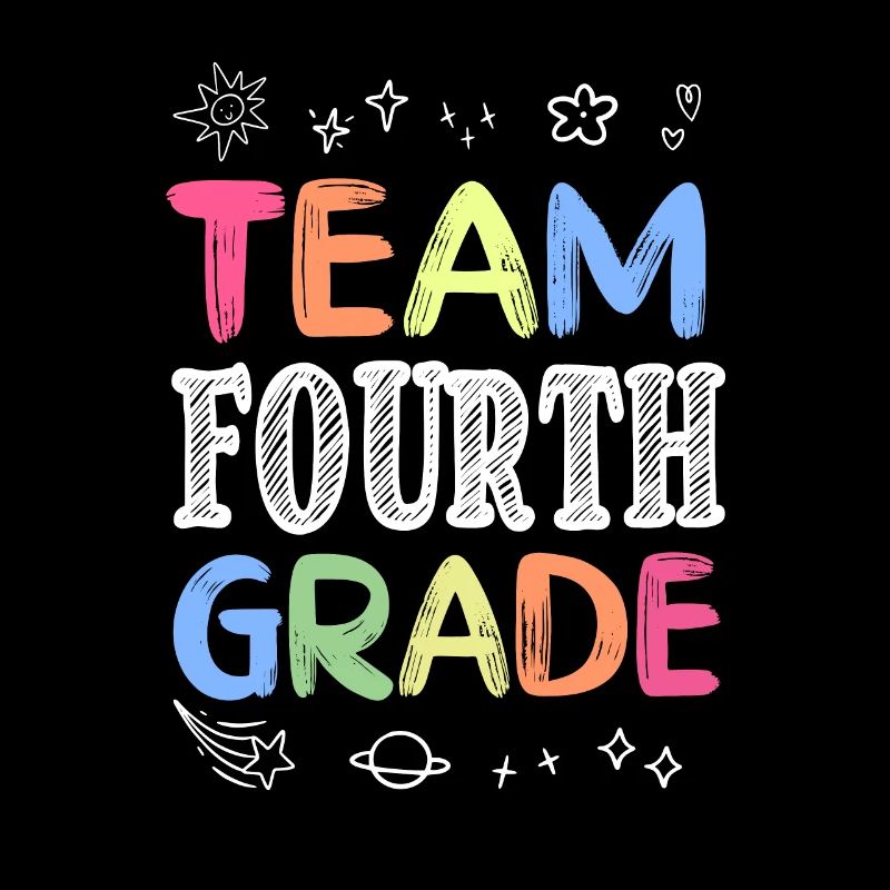Team Fourth Grade Back to School Teaching Student