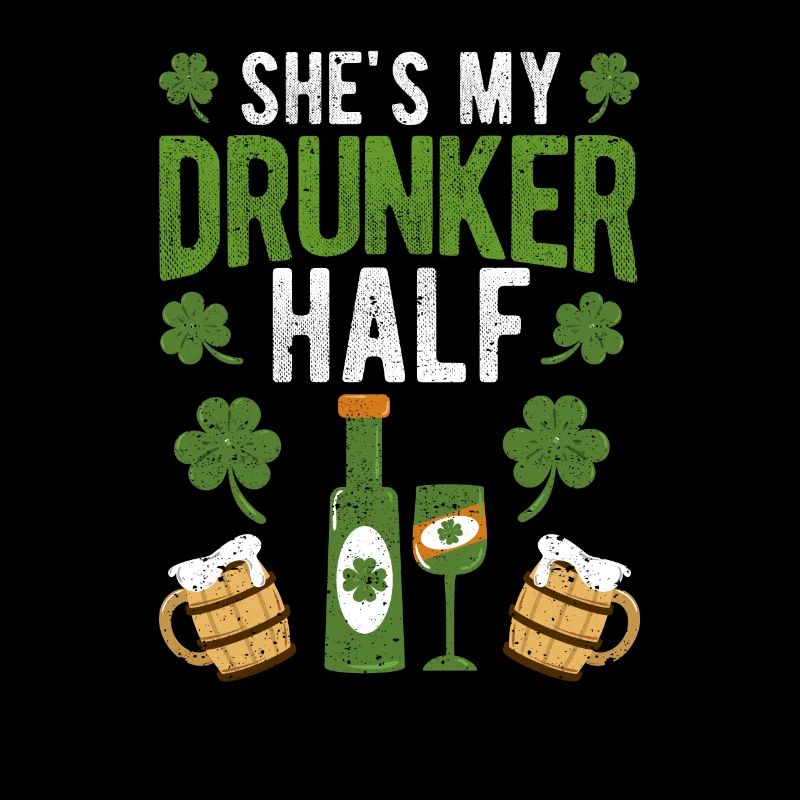 Matching couples St Patricks Day Irish She's My