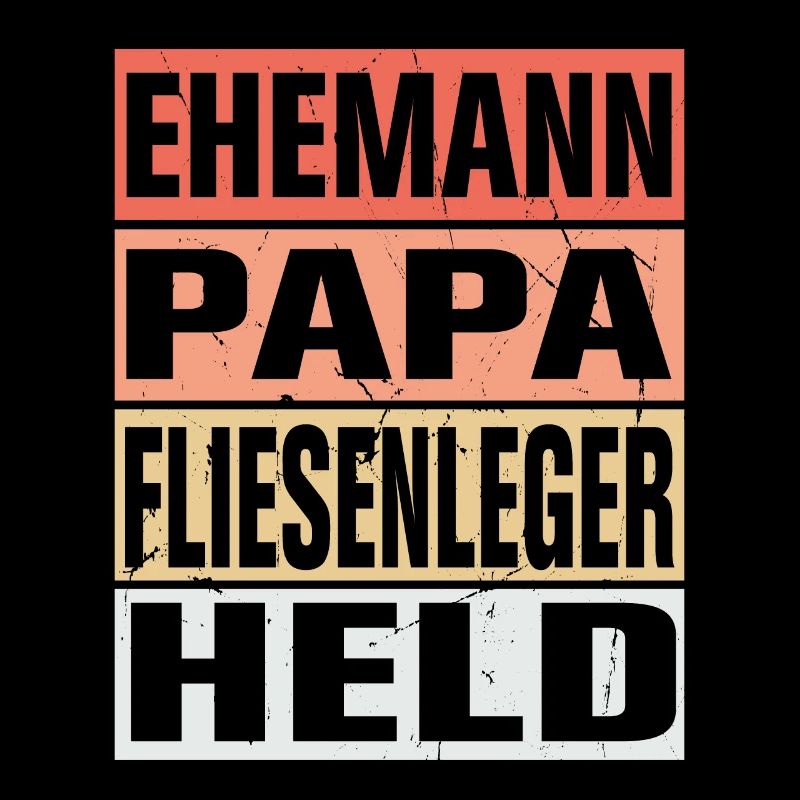 Fliesenleger Vater Ehemann Held
