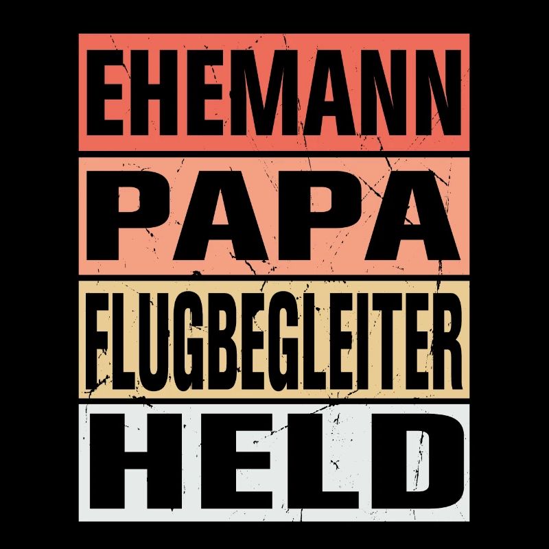 Flugbegleiter Vater Ehemann Held