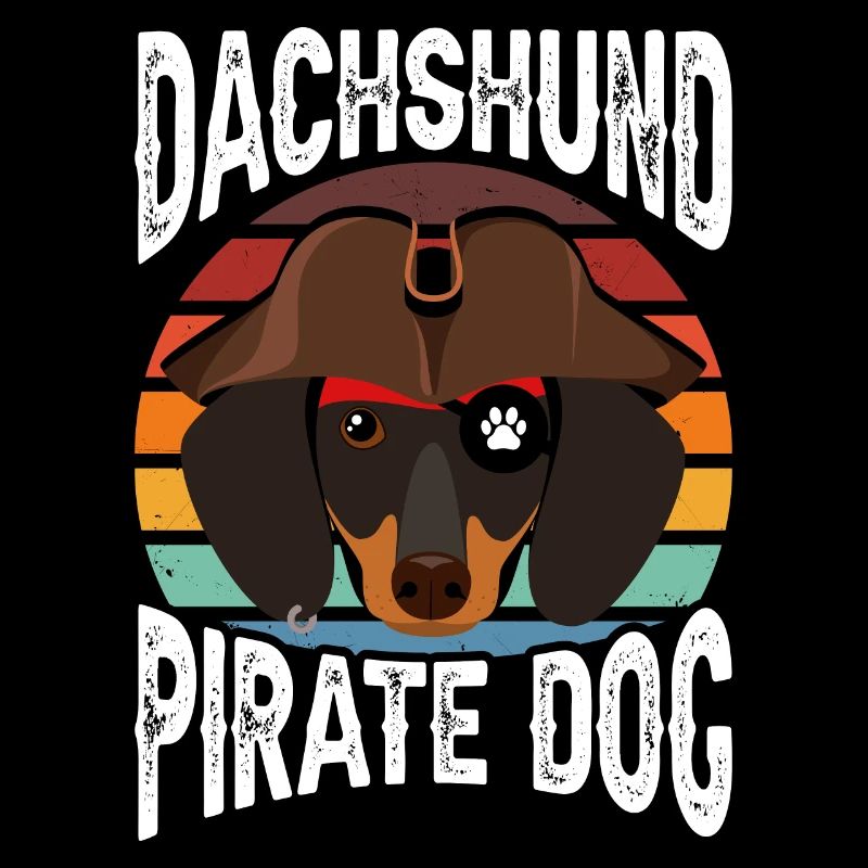 Teckel Chien Pirate