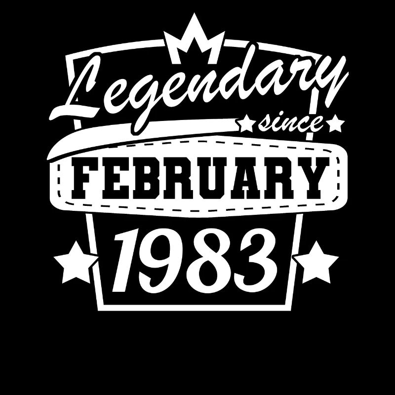 Février 1983 Anniversaire Rétro