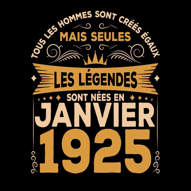 Les Légendes Sont Nées En Janvier 1925