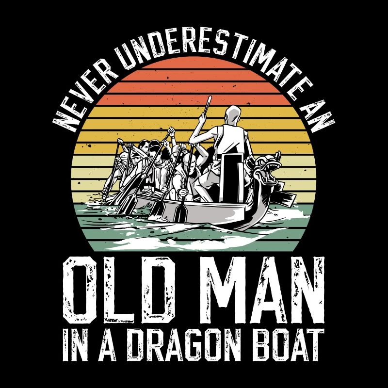 Drachenboot Opa Drachenbootrennen Papa