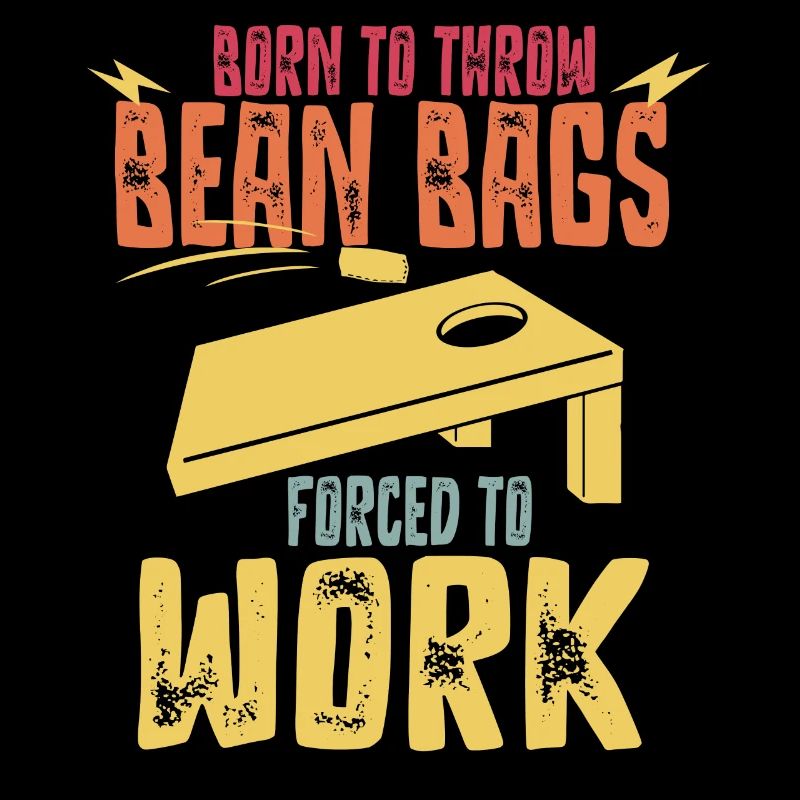 Cornhole, cornhole, cornhole player