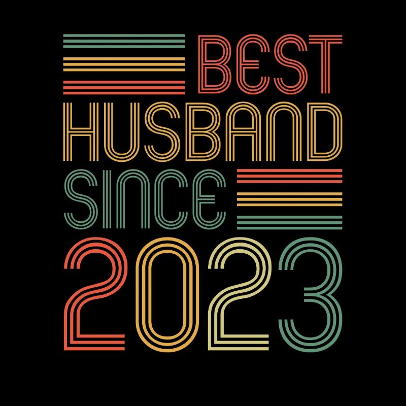 bester Ehemann seit 2023 1.Hochzeitstag
