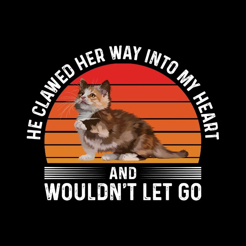 Il a griffé mon cœur et ne m’a pas lâché.