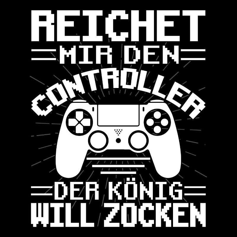Zocken Reichet Mir Den Controller König