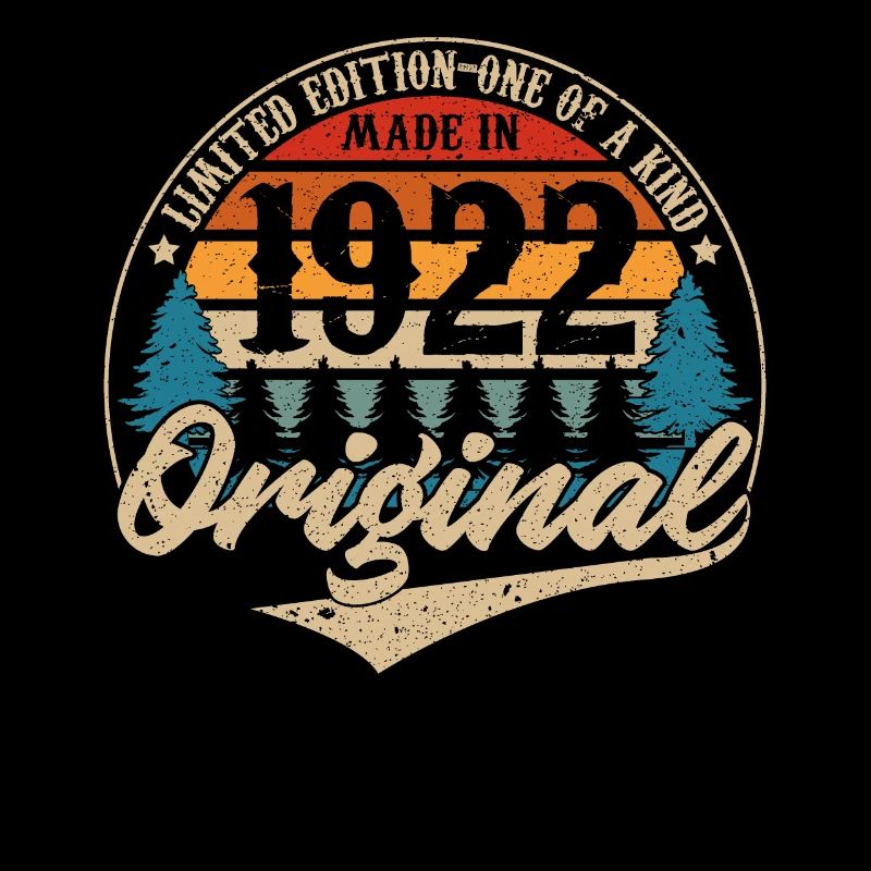 Vintage Geburtstag Geschenkidee Original 1922