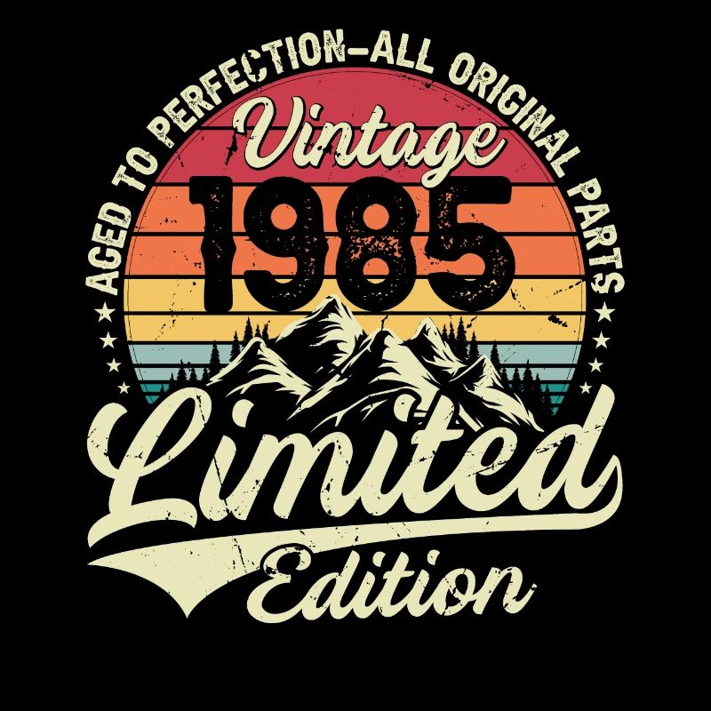 Vintage Geburtstagsgeschenk 1985 Limited Edition
