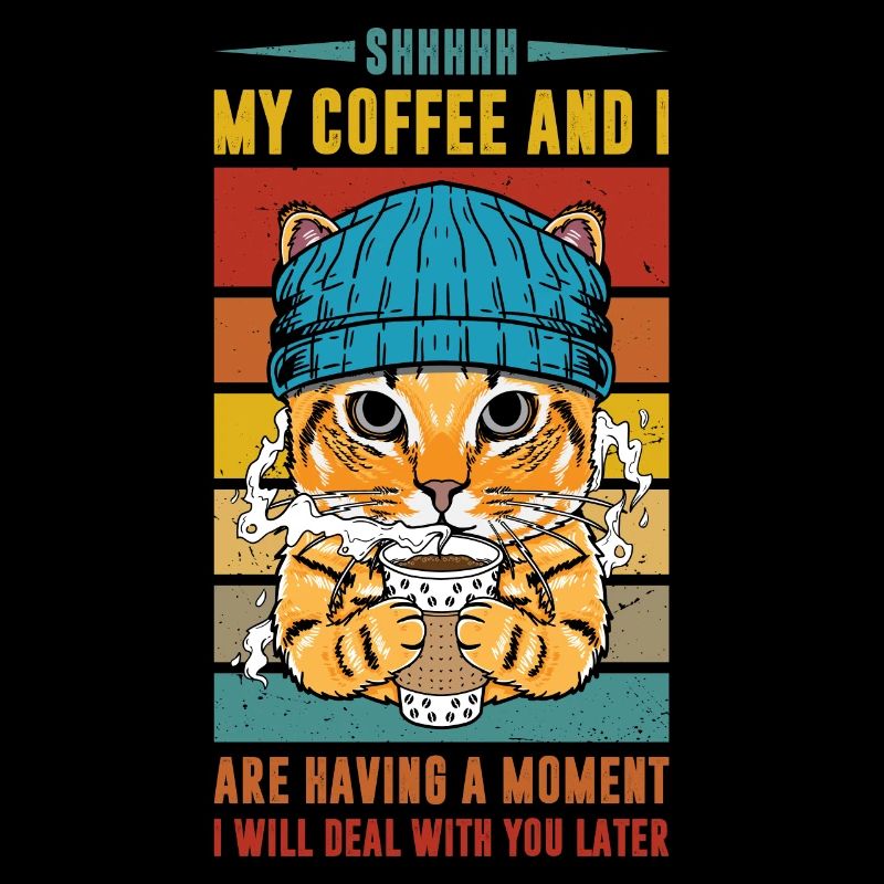 Chut mon café et j’ai un moment