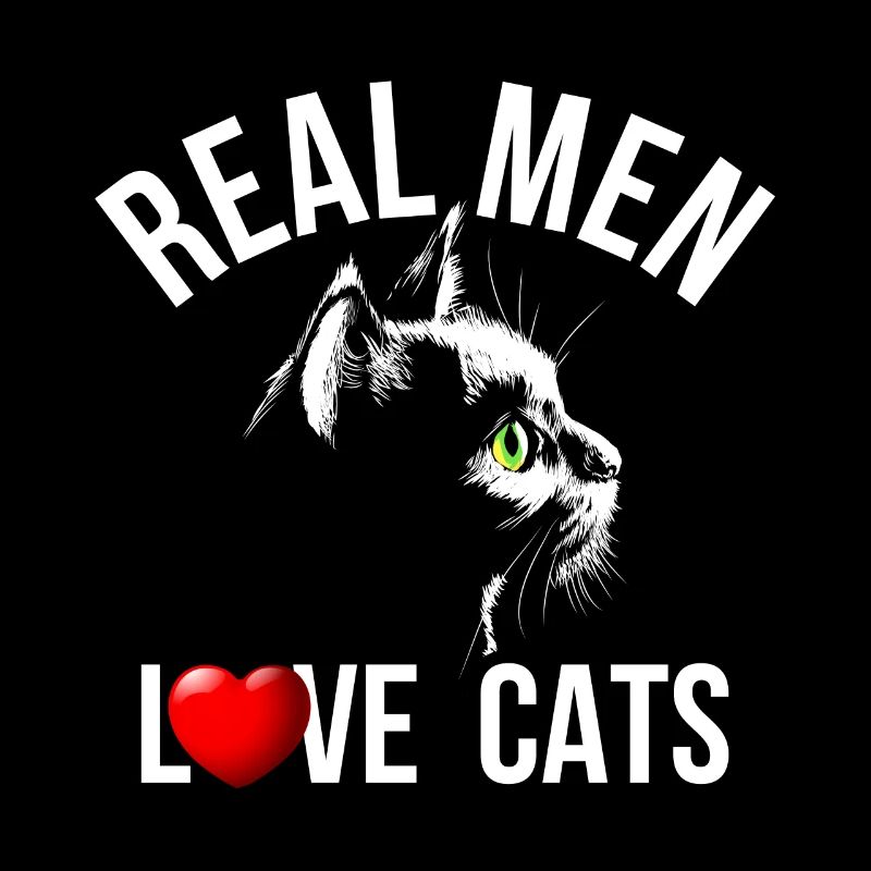 Les vrais hommes aiment les chats