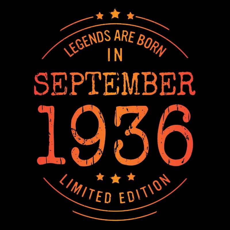 Anniversaire Septembre 1936 Edition Limitée Millésime