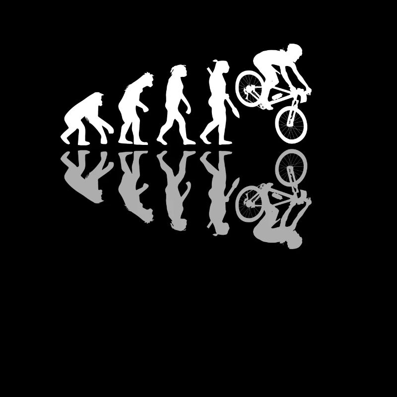 Evolution humaine Descente VTT VTT