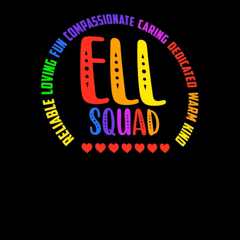 ELL Squad School Assistant Cool English Language