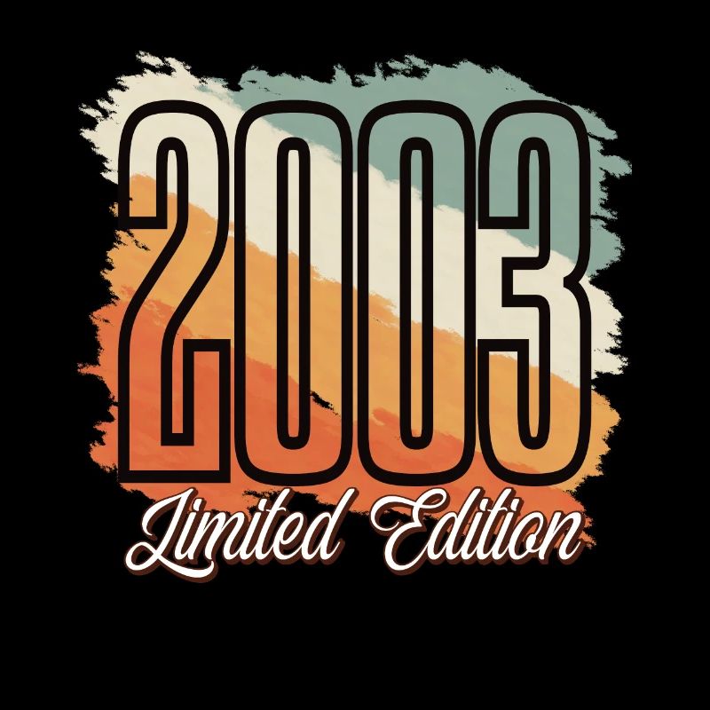 2003 Année de naissance 20e anniversaire Année de construction millésime