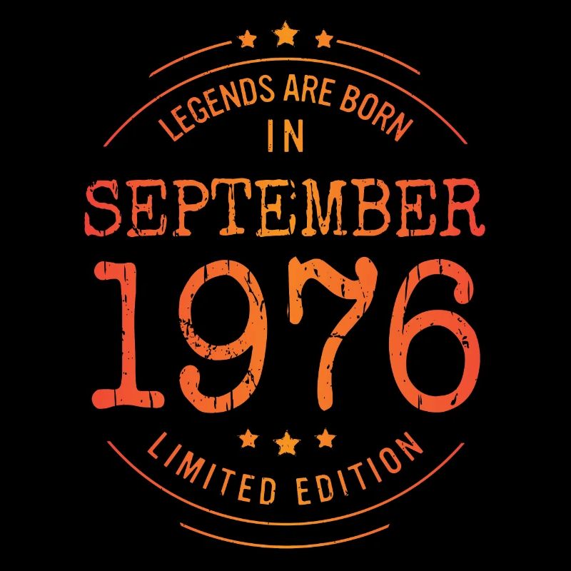 Anniversaire Septembre 1976 Edition Limitée Millésime