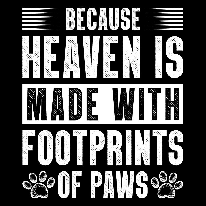 Parce que le ciel avec des empreintes de pattes