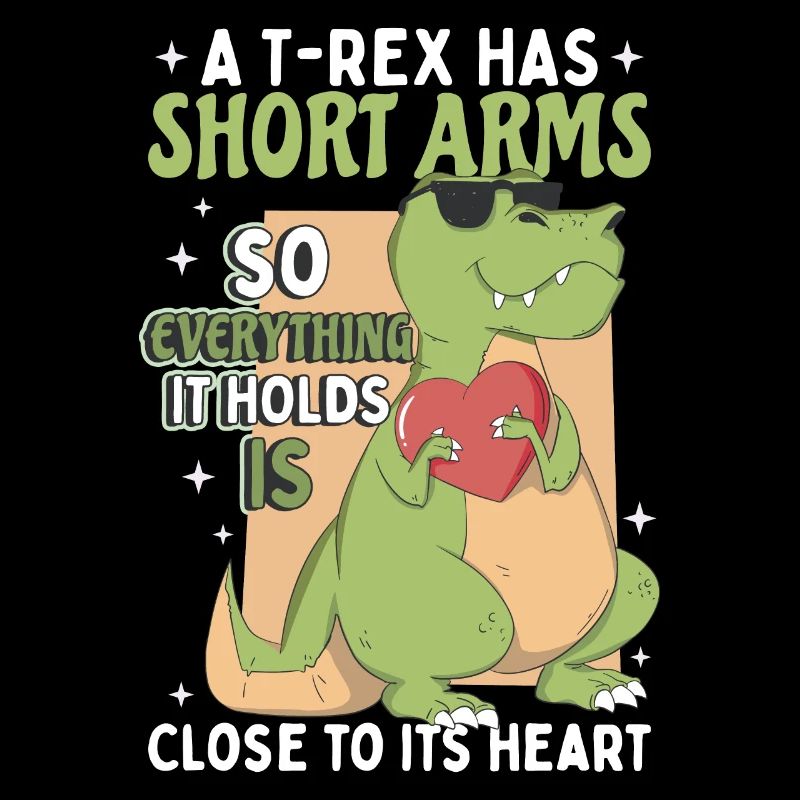 Süßer Dinosaurier T-Rex Kinder