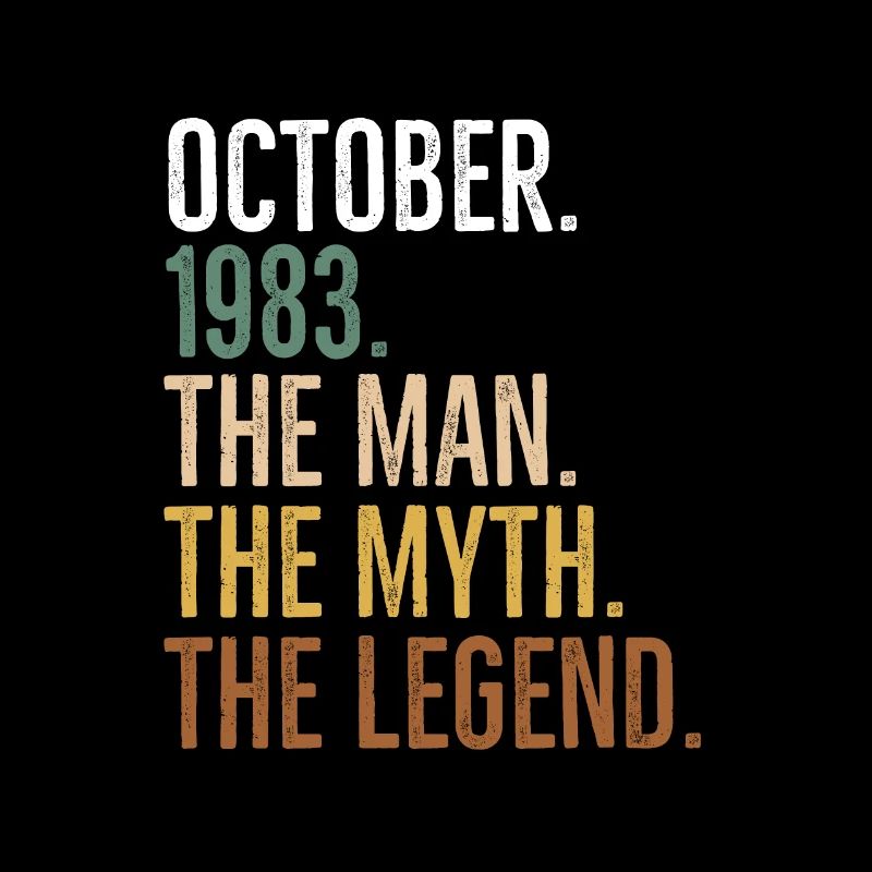 October 1983 The Man The Myth The Legend