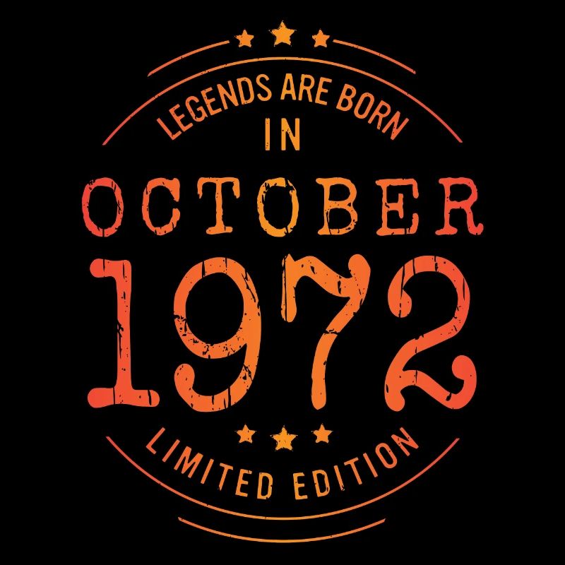 Anniversaire Octobre 1972 Edition Limitée Millésime