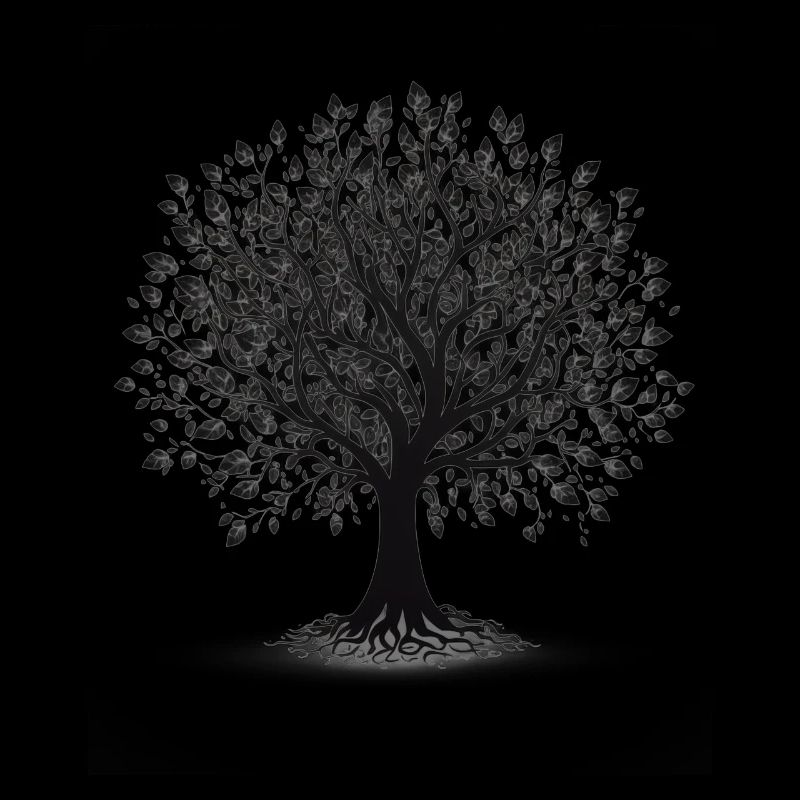 Baum des Lebens, illustration de conception d’arbre de vie