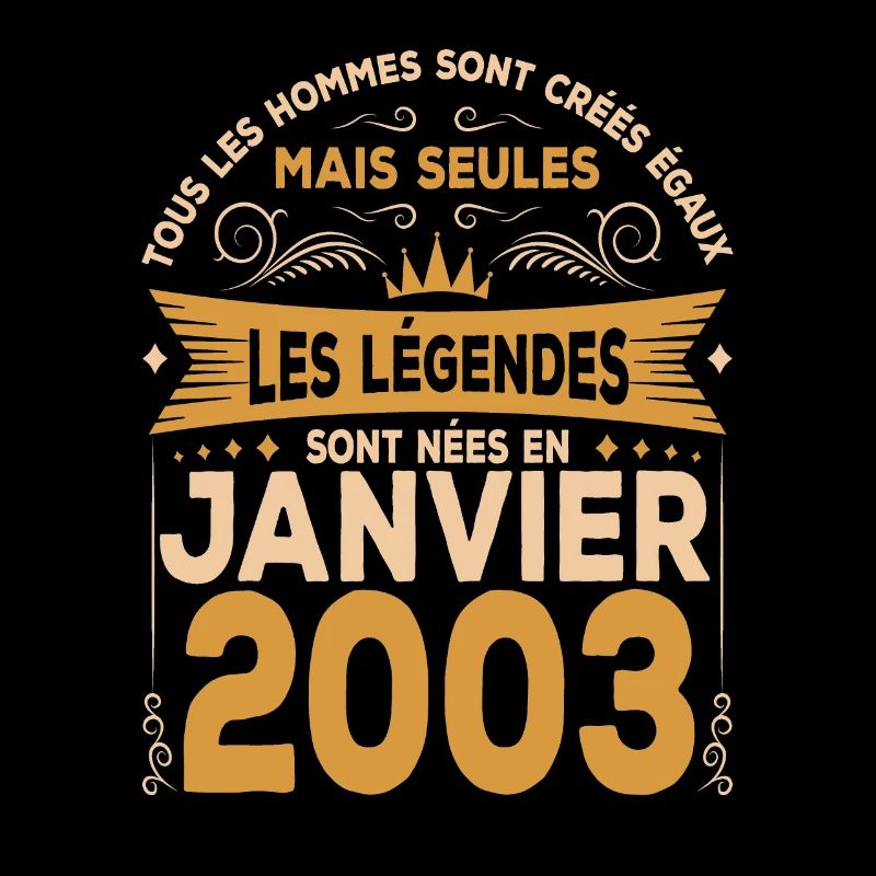 Les Légendes Sont Nées En Janvier 2003