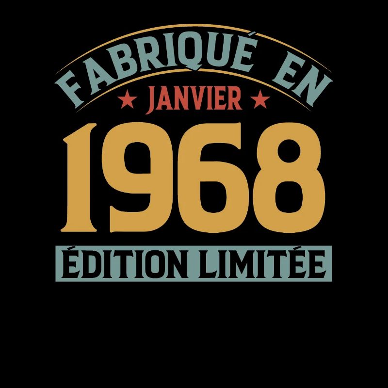 Fabriqué En Janvier 1968 Édition Limitée