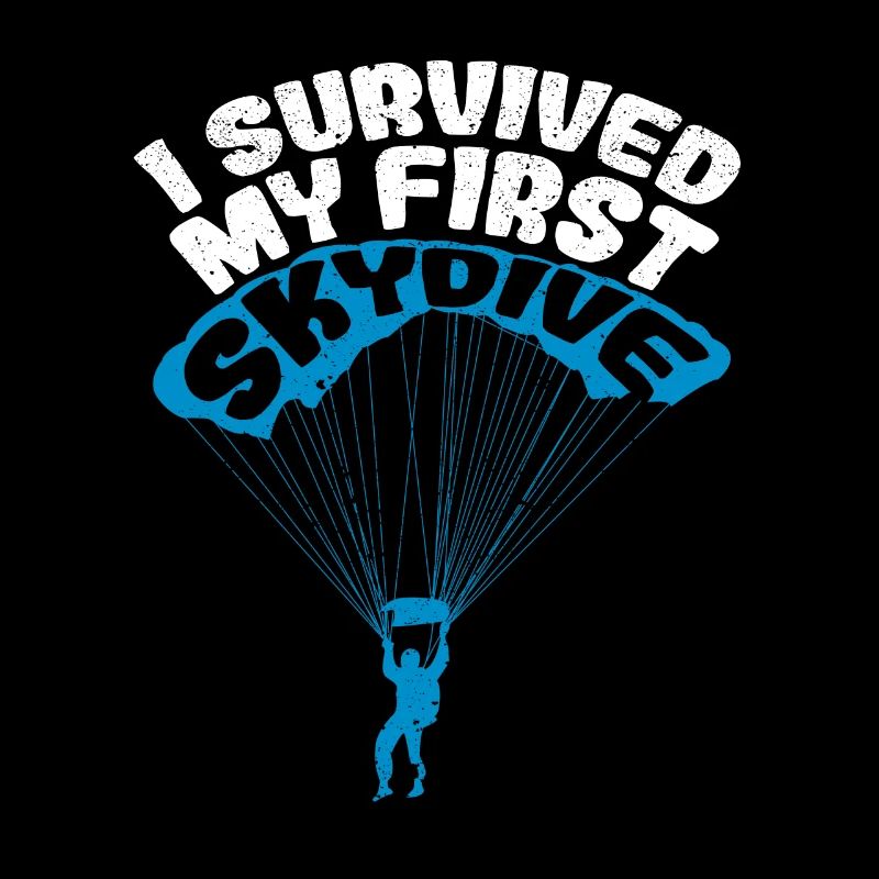 I survived my first skydiving