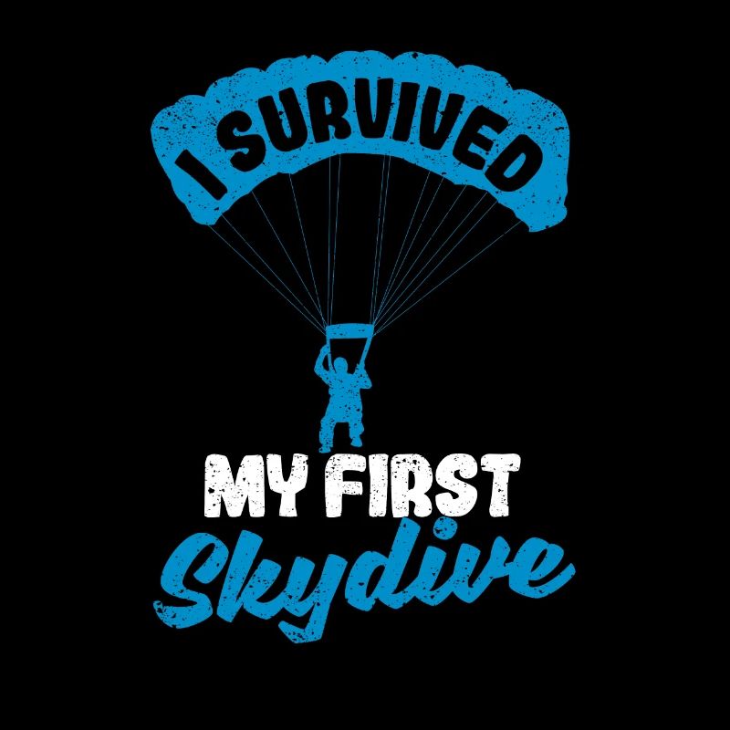 I survived my first skydiving