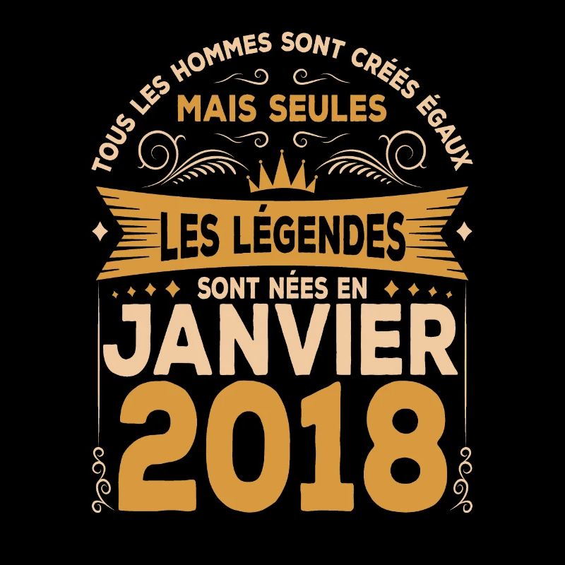 Les Légendes Sont Nées En Janvier 2018
