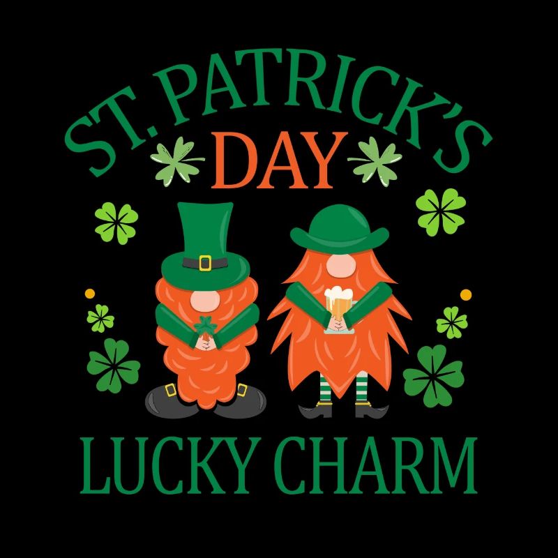 St. Patrick's Day Glücksbringer Kleeblatt