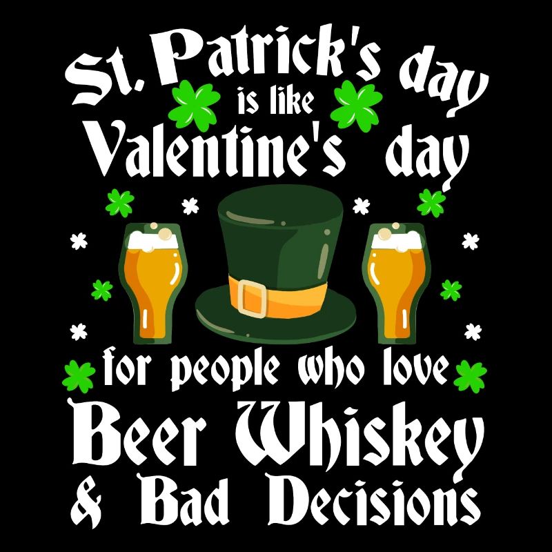 Lustiger St. Patrick's Day Paddy Saint Patrick Irish