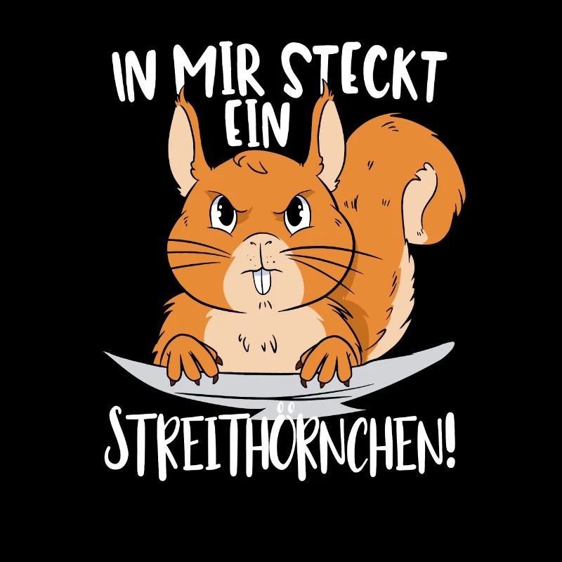In mir steckt ein Streithörnchen - Eichhörnchen