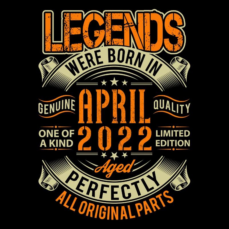 2022 April Birthday Legend