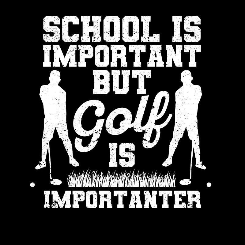 L’école est importante, mais le golf est encore plus important