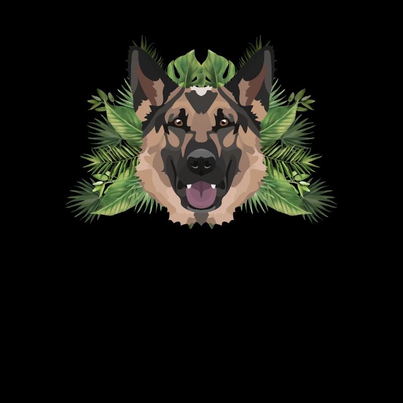 Tropical German Shepherd