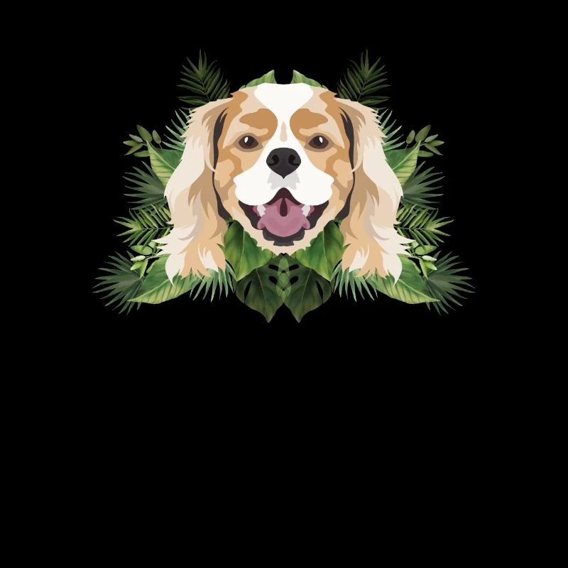 Tropical Cavalier King Charles Spaniel
