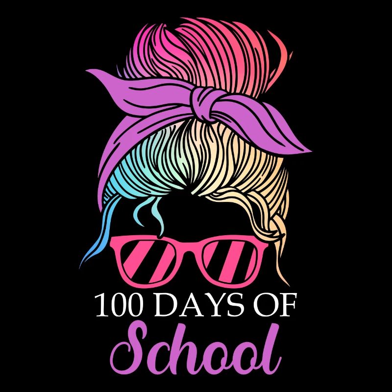 École de 100 jours Enseignante éduquée féministe