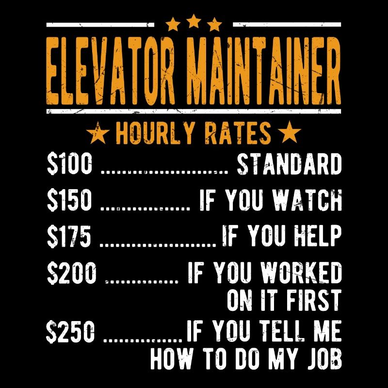 Elevator holder Hourly wage