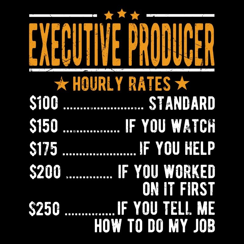 Executive producer Hourly wage