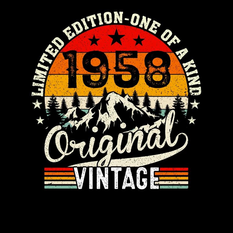 Retro Geburtstagsgeschenk 1958