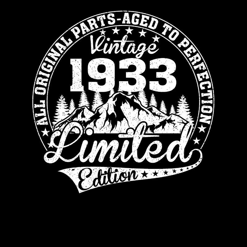 Vintage 1933 All Original Pieces Retro Gift