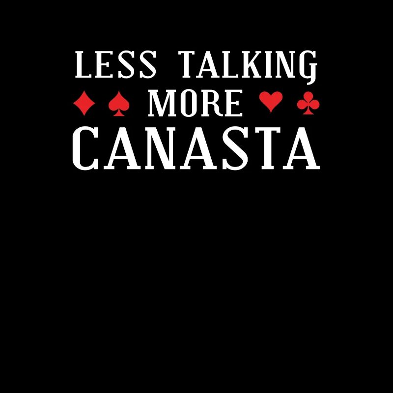 Less Talking Funny Canasta Card Games