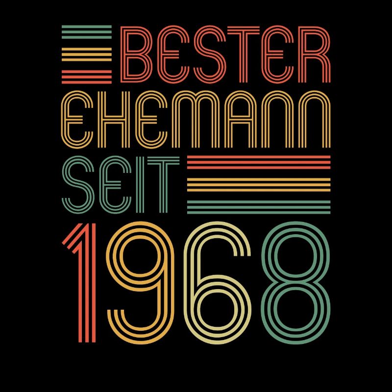 55. Hochzeitstag Bester Ehemann seit 1968