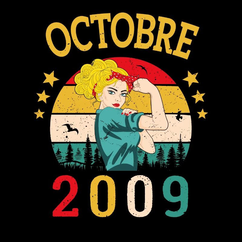 Octobre 2009 Anniversaire Vintage Idée Cadeau